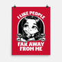 Goth Girl Hates People-None-Matte-Poster-Studio Mootant