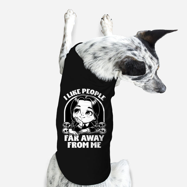 Goth Girl Hates People-Dog-Basic-Pet Tank-Studio Mootant