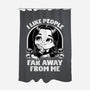 Goth Girl Hates People-None-Polyester-Shower Curtain-Studio Mootant