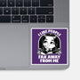 Goth Girl Hates People-None-Glossy-Sticker-Studio Mootant