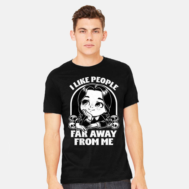 Goth Girl Hates People-Mens-Heavyweight-Tee-Studio Mootant