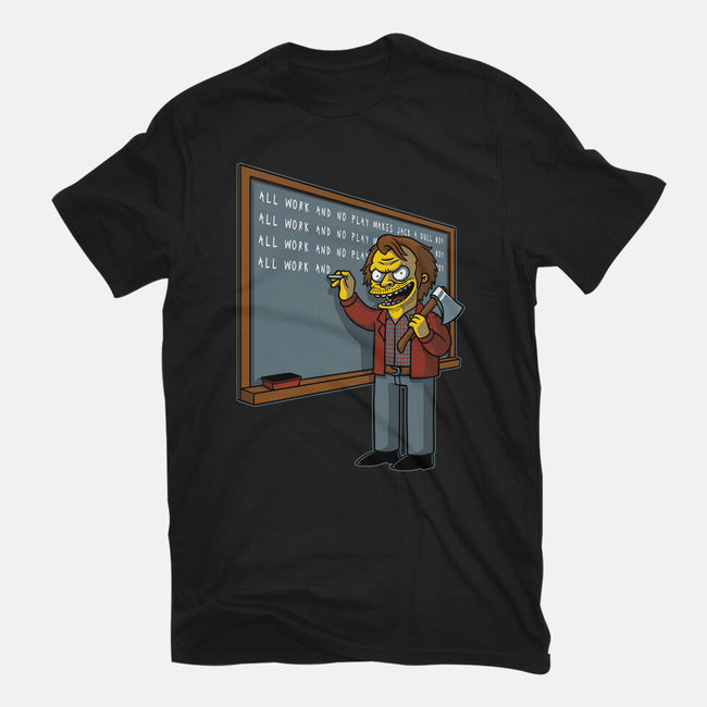 Horror Movie Chalkboard-Unisex-Basic-Tee-Studio Mootant