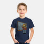 Horror Movie Chalkboard-Youth-Basic-Tee-Studio Mootant