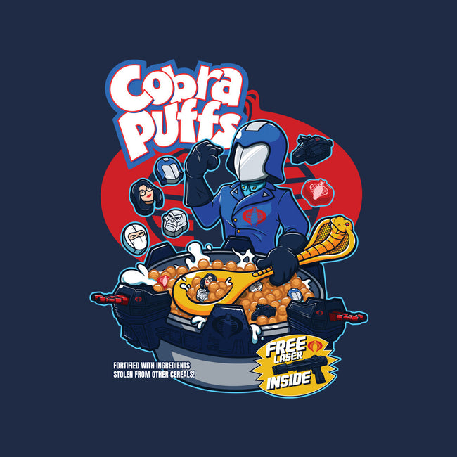 Cobra Puff-Womens-V-Neck-Tee-Jc Jows