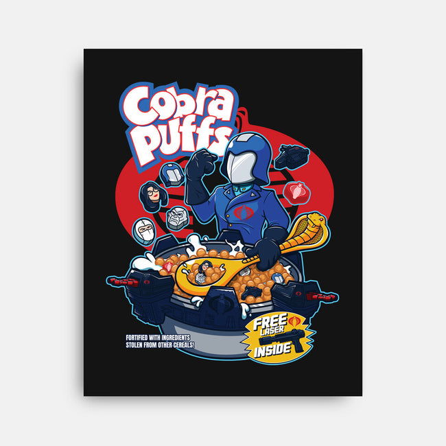 Cobra Puff-None-Stretched-Canvas-Jc Jows