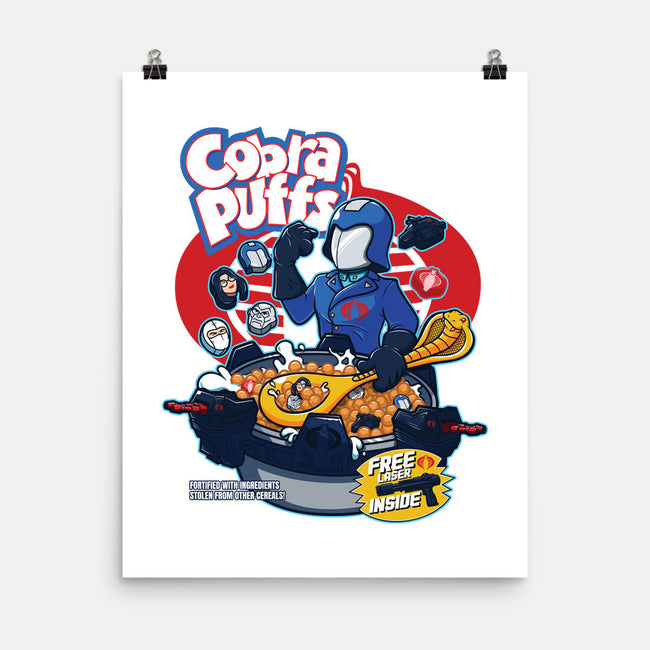 Cobra Puff-None-Matte-Poster-Jc Jows