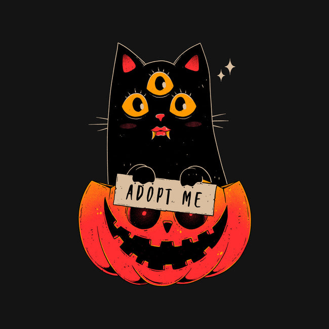 Adopt Spooky Cat-Unisex-Basic-Tee-GODZILLARGE