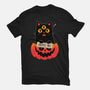 Adopt Spooky Cat-Mens-Basic-Tee-GODZILLARGE