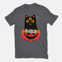 Adopt Spooky Cat-Womens-Basic-Tee-GODZILLARGE