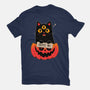 Adopt Spooky Cat-Unisex-Basic-Tee-GODZILLARGE