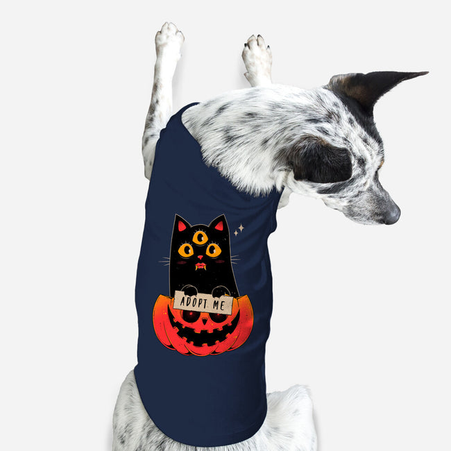 Adopt Spooky Cat-Dog-Basic-Pet Tank-GODZILLARGE