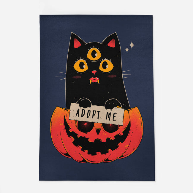 Adopt Spooky Cat-None-Outdoor-Rug-GODZILLARGE