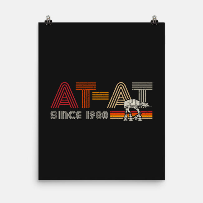 At-At Since 1980-None-Matte-Poster-DrMonekers