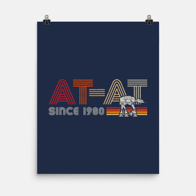 At-At Since 1980-None-Matte-Poster-DrMonekers