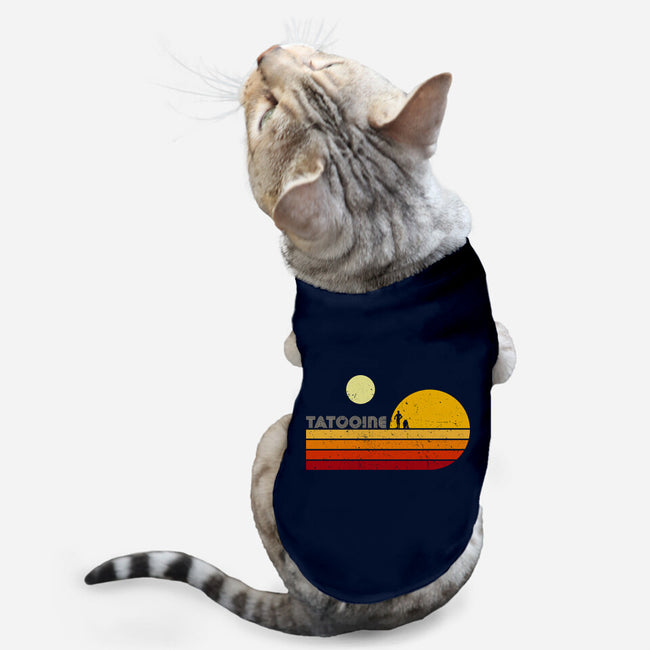 Two Suns Vintage-Cat-Basic-Pet Tank-DrMonekers