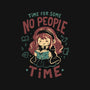 Time For Some No People Time-Youth-Pullover-Sweatshirt-Arigatees