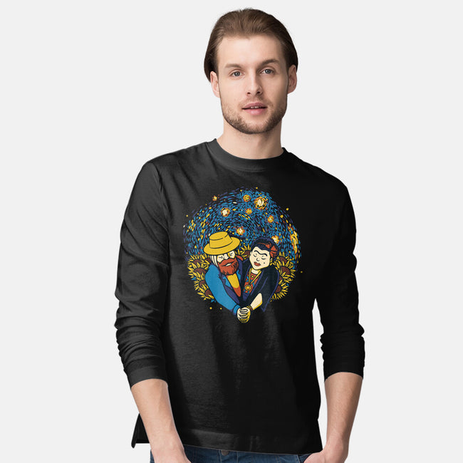 Sunflower Lovers-Mens-Long Sleeved-Tee-tobefonseca