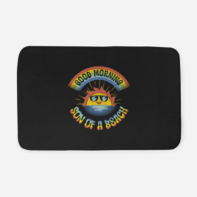 Good Morning Son Of The Beach-None-Memory Foam-Bath Mat-tobefonseca