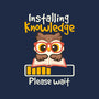 Installing Knowledge-Baby-Basic-Tee-NemiMakeit