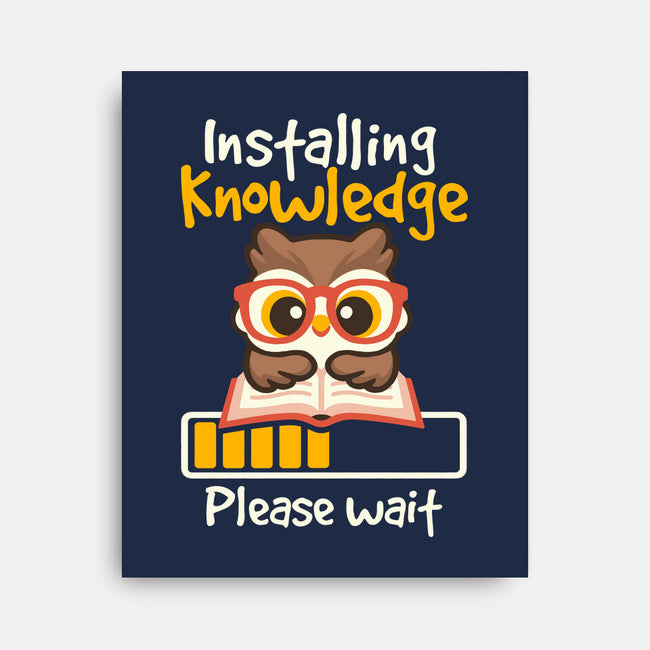 Installing Knowledge-None-Stretched-Canvas-NemiMakeit