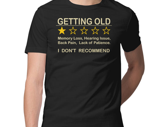 Getting Too Old