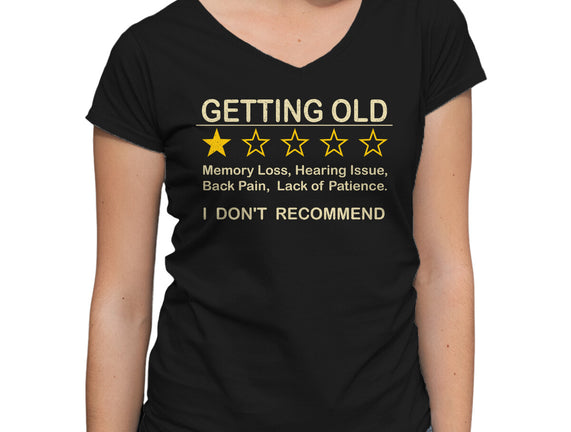 Getting Too Old