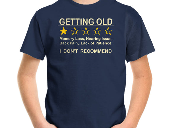 Getting Too Old