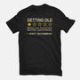 Getting Too Old-Womens-Fitted-Tee-erion_designs