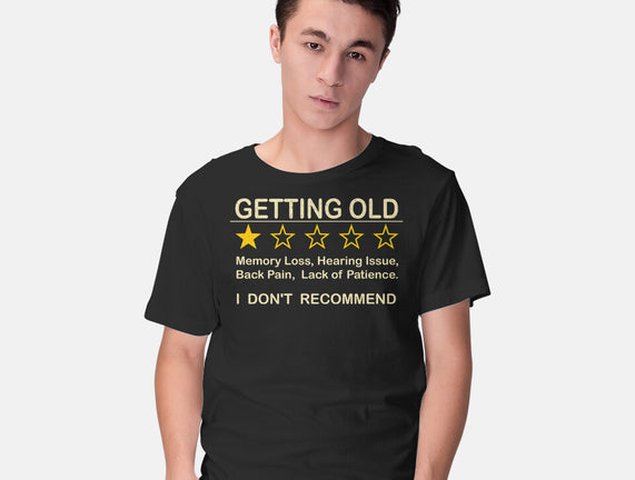 Getting Too Old