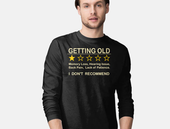 Getting Too Old