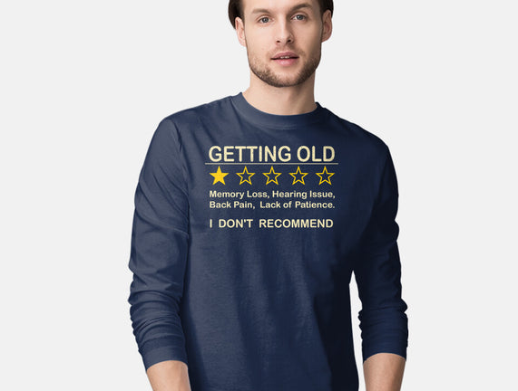 Getting Too Old