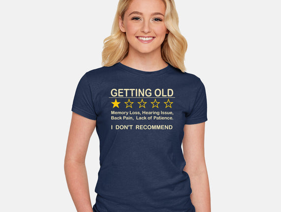 Getting Too Old