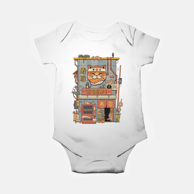 Neko Sushi House-Baby-Basic-Onesie-vp021