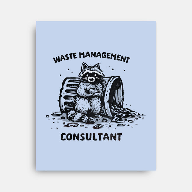 Waste Management Consultant-None-Stretched-Canvas-kg07