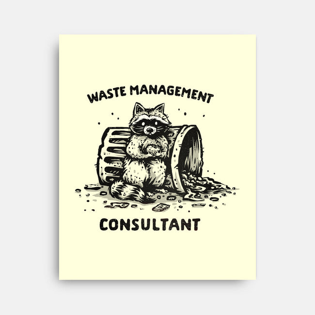 Waste Management Consultant-None-Stretched-Canvas-kg07