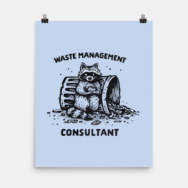 Waste Management Consultant-None-Matte-Poster-kg07