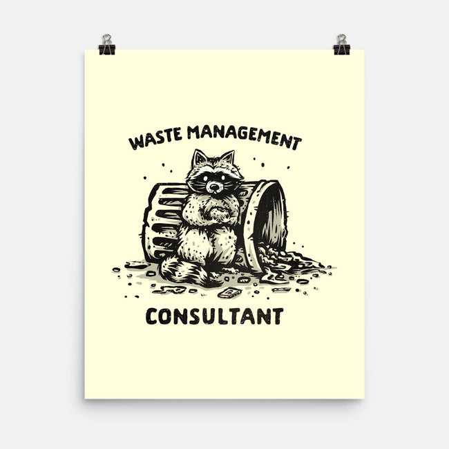 Waste Management Consultant-None-Matte-Poster-kg07