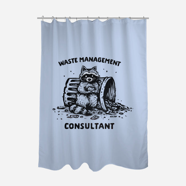 Waste Management Consultant-None-Polyester-Shower Curtain-kg07