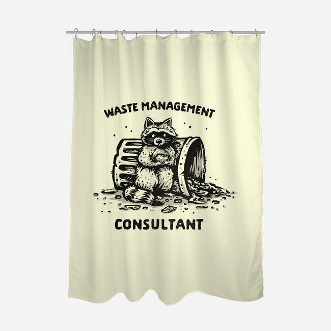 Waste Management Consultant-None-Polyester-Shower Curtain-kg07