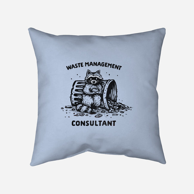 Waste Management Consultant-None-Removable Cover-Throw Pillow-kg07