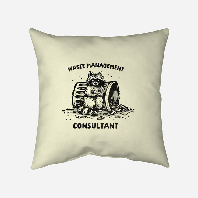 Waste Management Consultant-None-Removable Cover-Throw Pillow-kg07