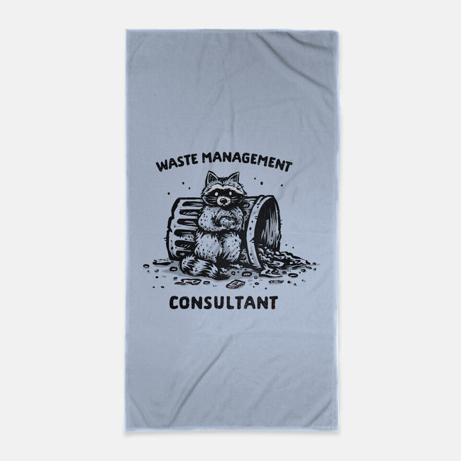 Waste Management Consultant-None-Beach-Towel-kg07