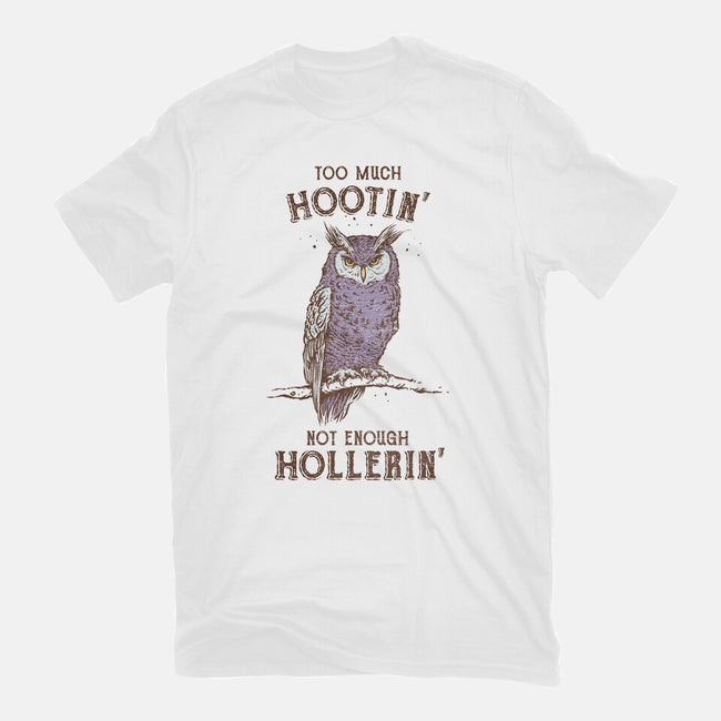 Too Much Hootin-Mens-Heavyweight-Tee-kg07