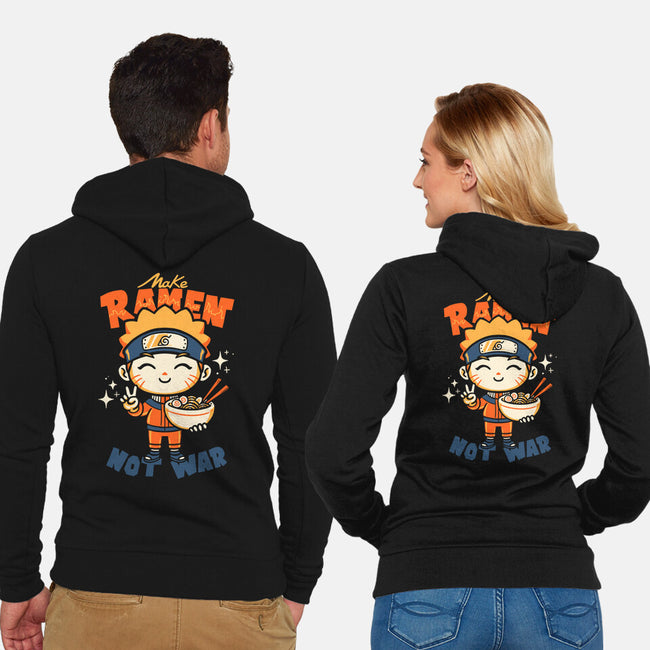 Make Ramen Not War-Unisex-Zip-Up-Sweatshirt-estudiofitas