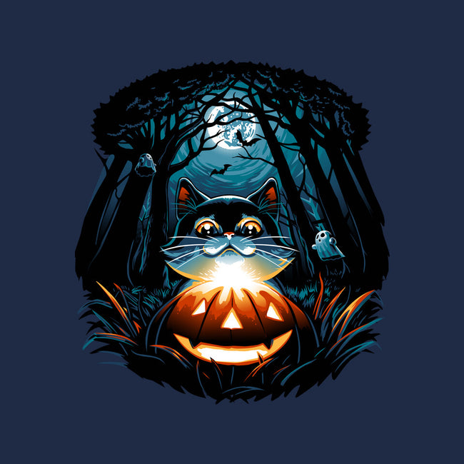 Halloween Mystery-Cat-Basic-Pet Tank-daobiwan