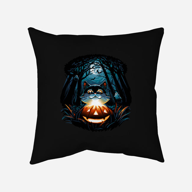 Halloween Mystery-None-Removable Cover-Throw Pillow-daobiwan