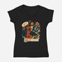 My Dear Bestfriend-Womens-V-Neck-Tee-yumie