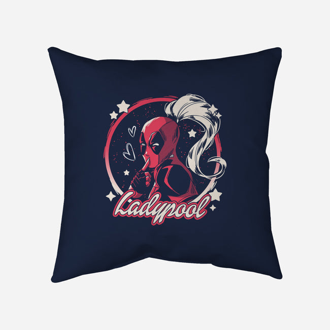 Ladypool-None-Removable Cover-Throw Pillow-yumie