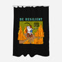 Be Resilient-None-Polyester-Shower Curtain-Boggs Nicolas