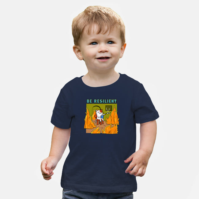 Be Resilient-Baby-Basic-Tee-Boggs Nicolas